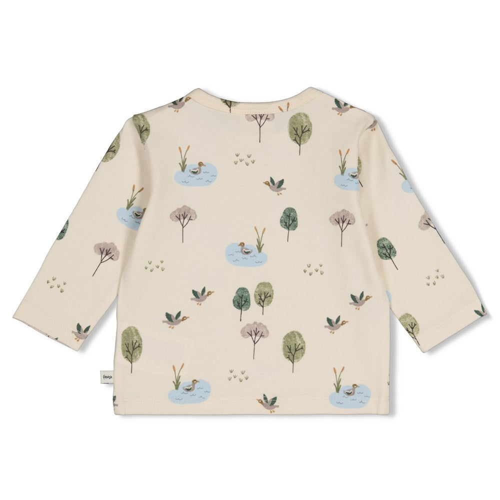Feetje Baby-Jungen Langarmshirt 51602836 – natur