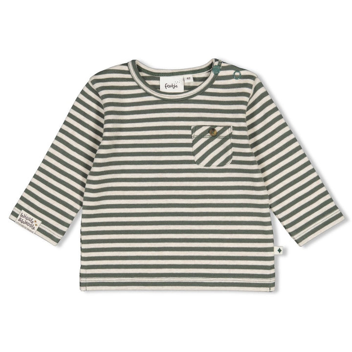 Feetje Baby-Jungen Langarmshirt 51602837 – grün