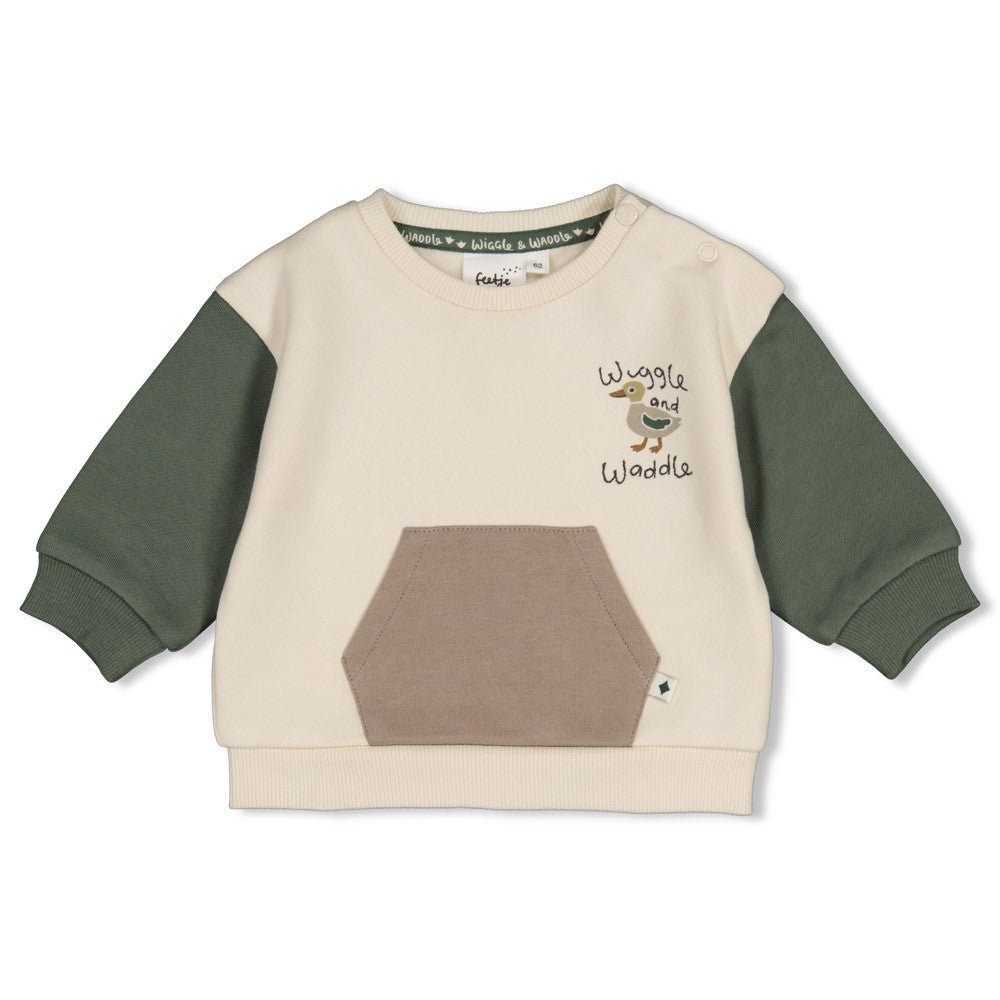 Feetje Baby-Jungen Sweater 51602841 – natur