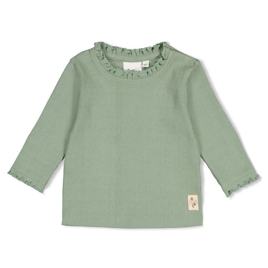 Feetje Baby-Mädchen Langarmshirt 51602891 – jade grün