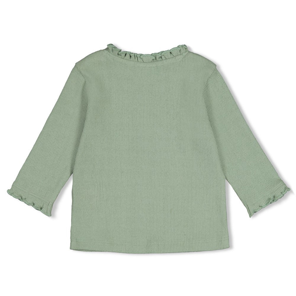 Feetje Baby-Mädchen Langarmshirt 51602891 – jade grün