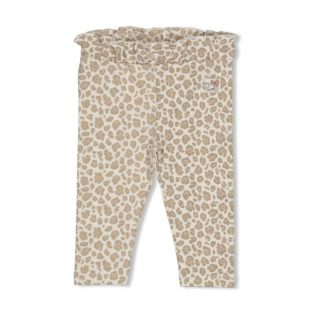 Feetje Baby-Mädchen Leggins 52202601 – natur melange