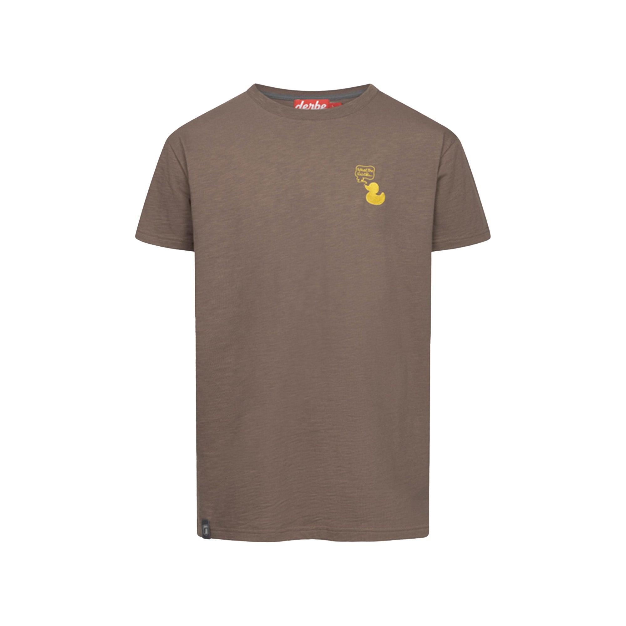 Derbe Herren T-Shirt What the duck – morel