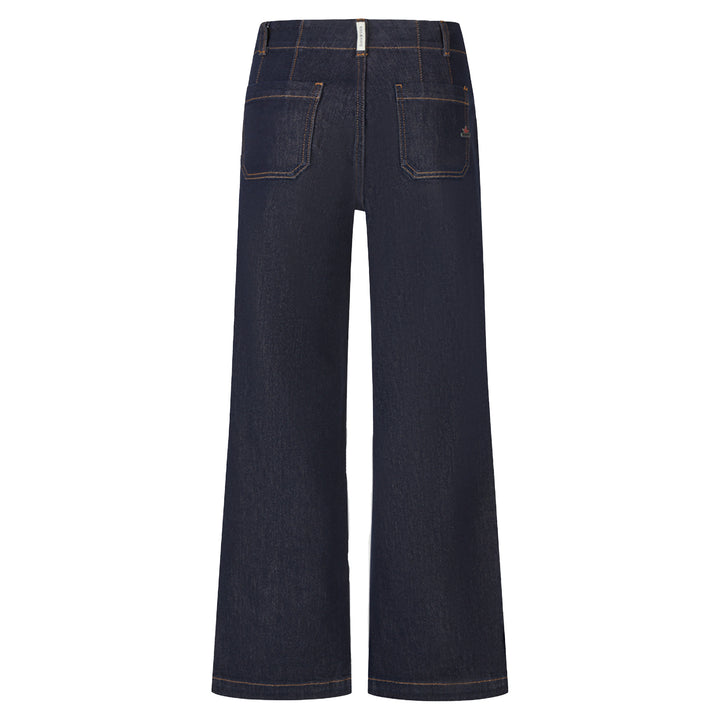 Buena Vista Damen Jeans Wide Leg Chain – raw blue