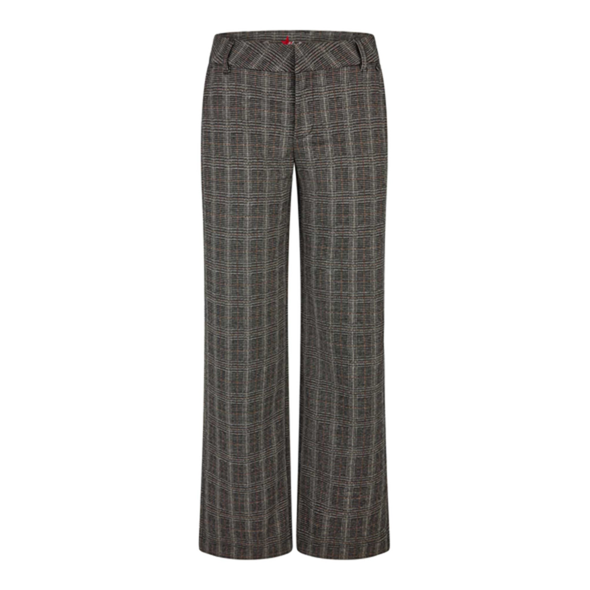 Buena Vista Damen Hose Wide Leg R – brown check