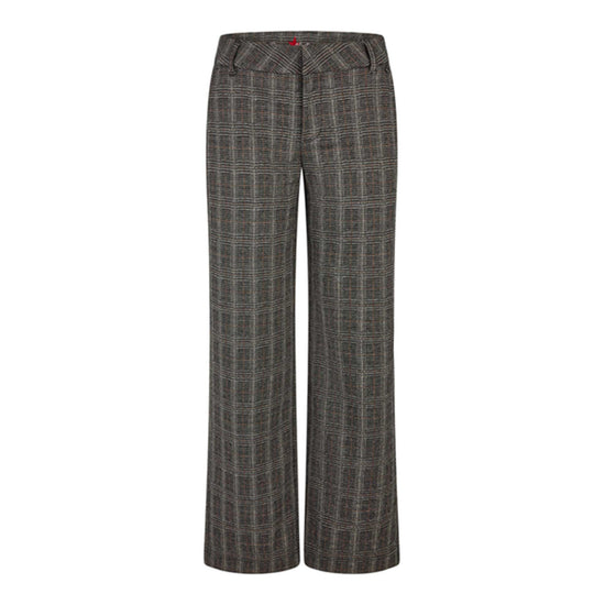 Buena Vista Damen Hose Wide Leg R – brown check