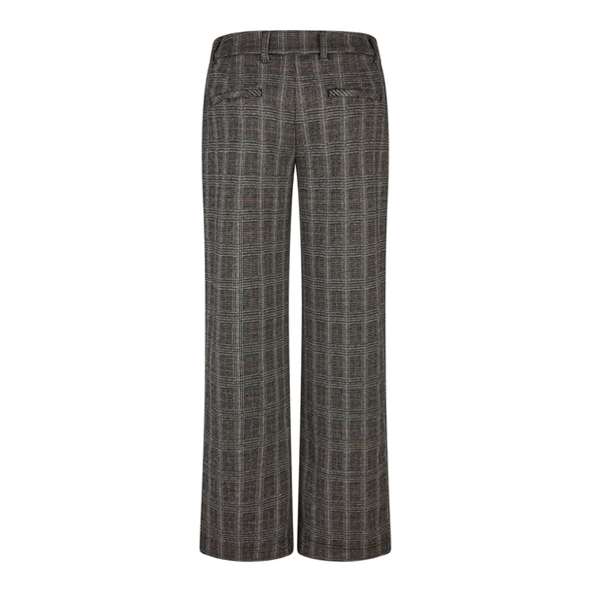 Buena Vista Damen Hose Wide Leg R – brown check