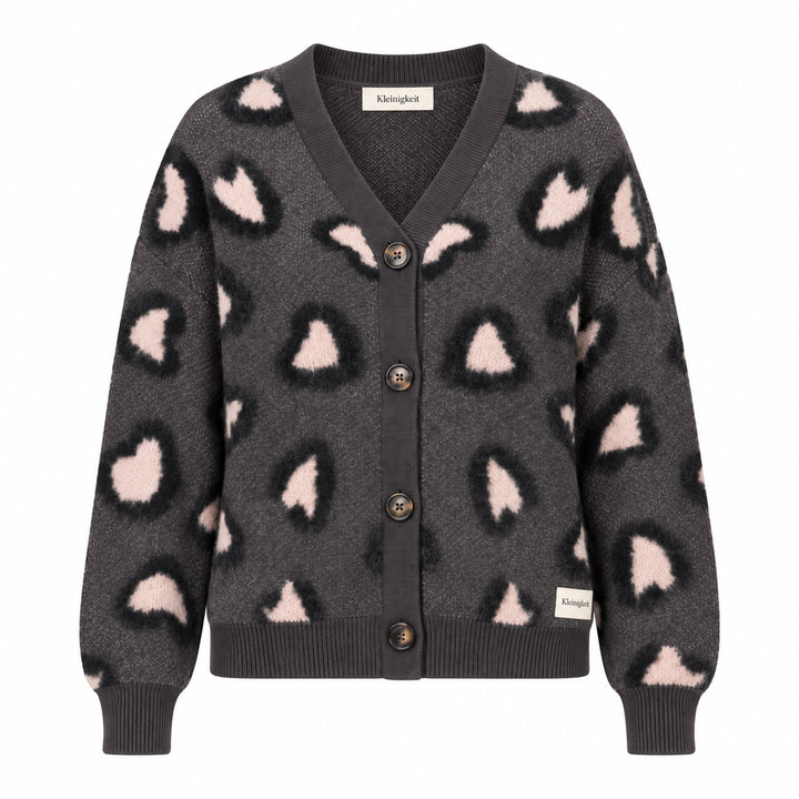 Kleinigkeit Damen Strickjacke Wild Love