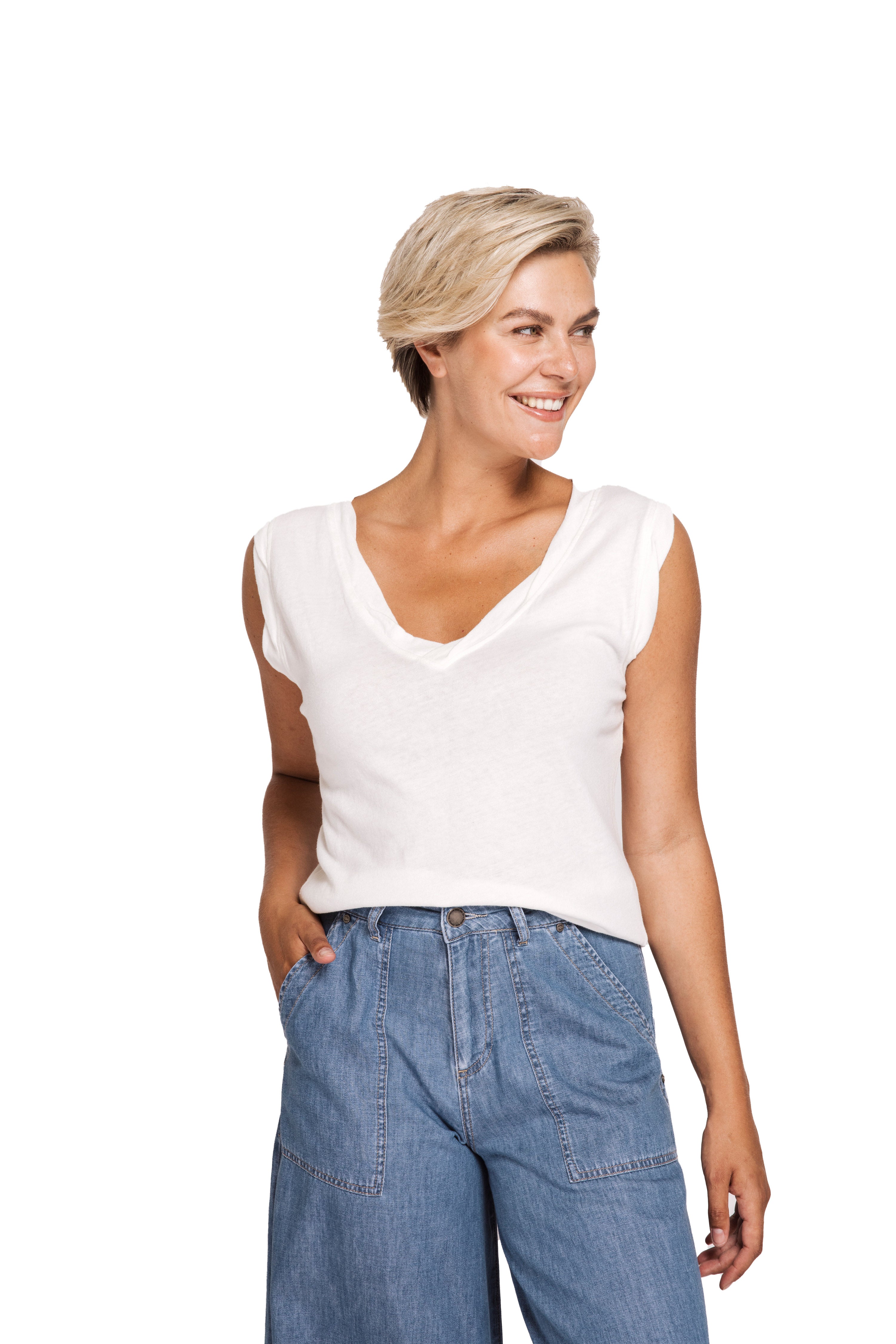 Zhrill Damen T-Shirt ZHASHA – off white