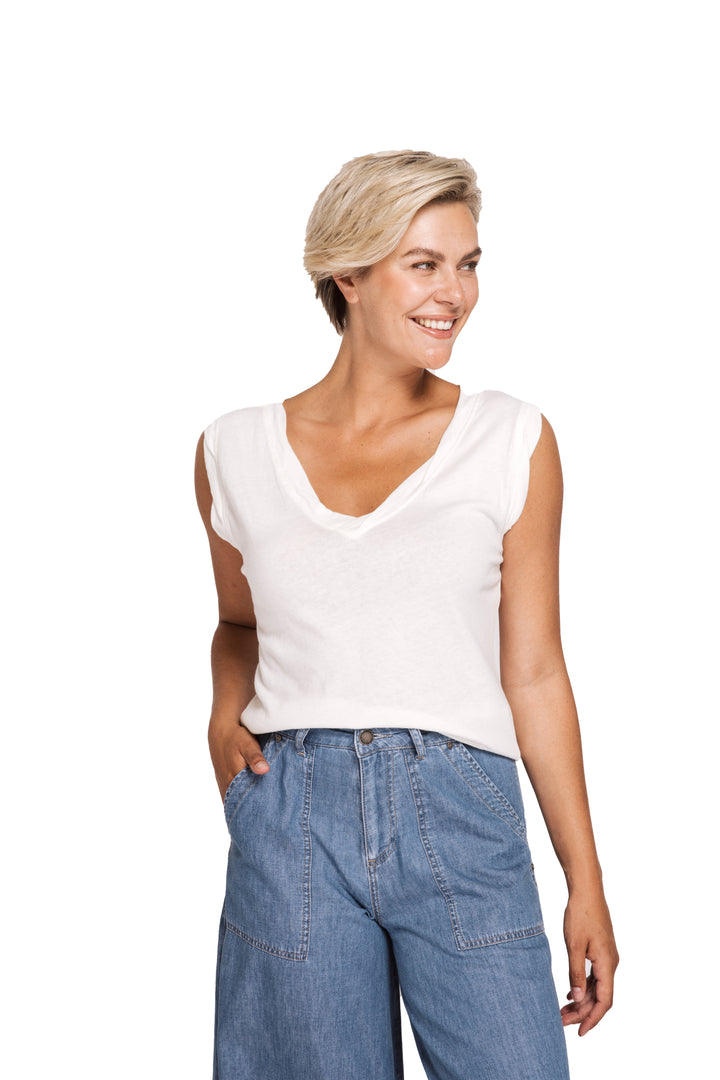 Zhrill Damen T-Shirt ZHASHA – off white