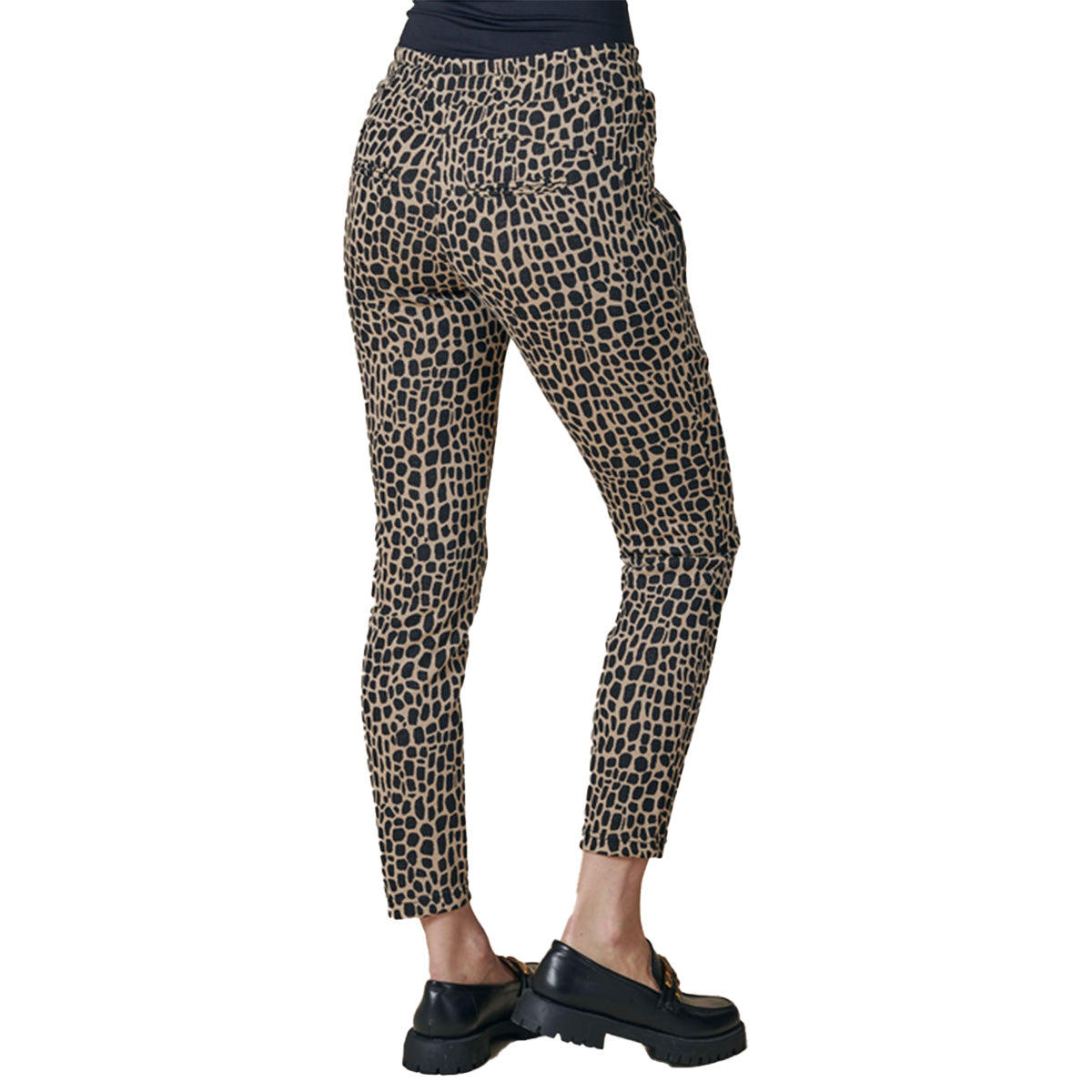 Zhrill Damen Jogger Pants ZHCHIARA CASUAL ANIMAL - jet black