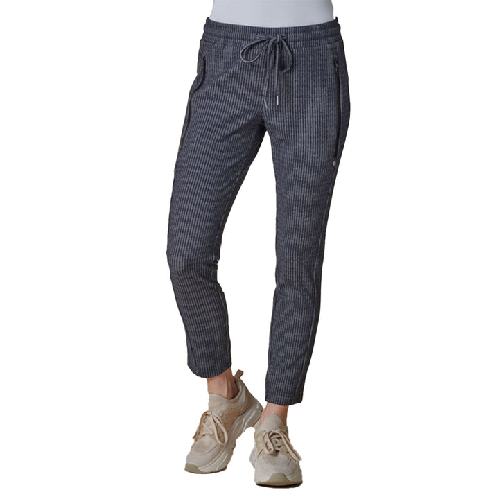 Zhrill Damen Jogger Pants ZHCHIARA CASUAL STRIPES BLUE NIGHTS