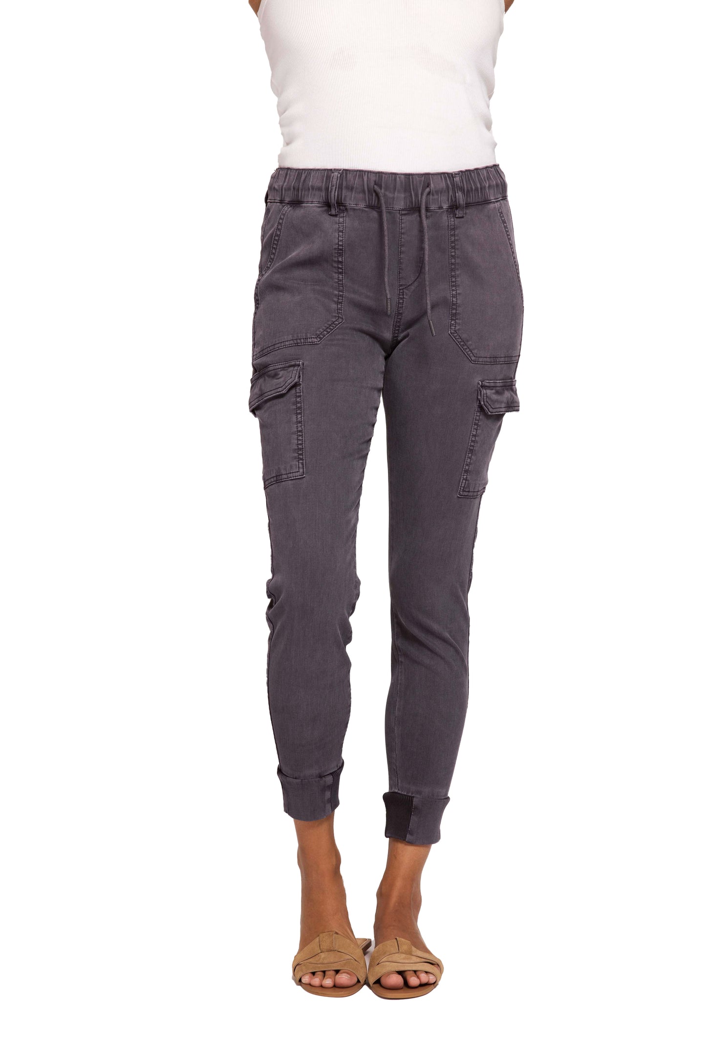 Zhrill Damen Cargo Hose ZHDAISEY STRIPED – blue