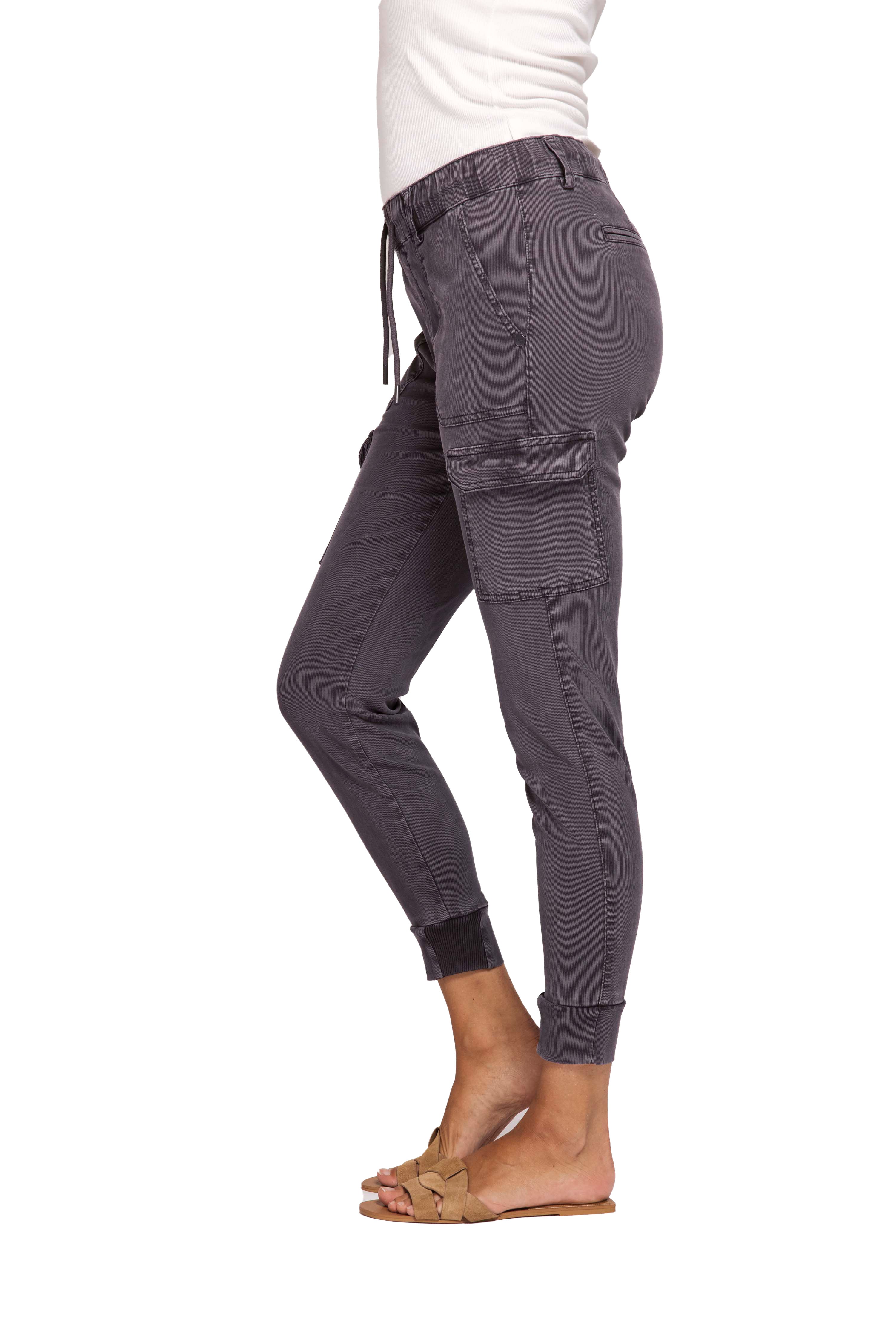 Zhrill Damen Cargo Hose ZHDAISEY STRIPED – blue