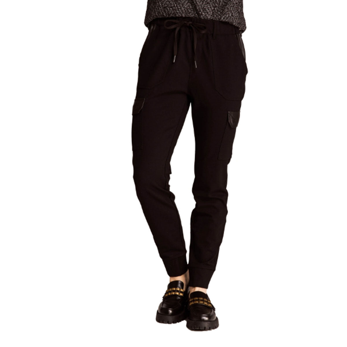 Zhrill Damen Kleid Animal Print - Midi Kleid Mit Langarm Beige-Schwarz