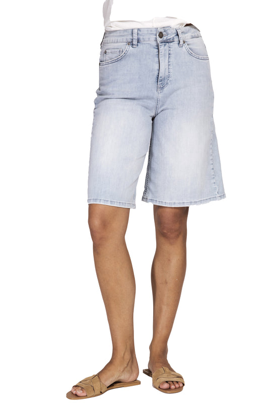 Zhrill Damen Jeans-Bermuda ZHDINSA – blue W7563