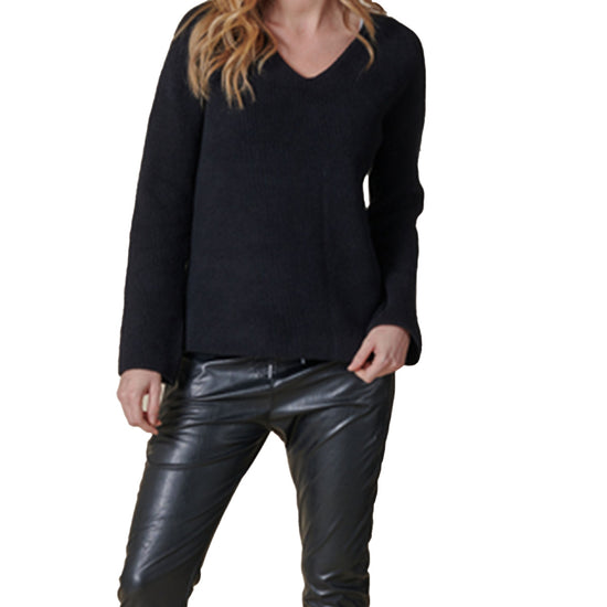 Zhrill Damen Strickpullover ZHFREESA JET BLACK