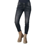 Zhrill Damen Jeanshose ZHNALI BLACK DENIM