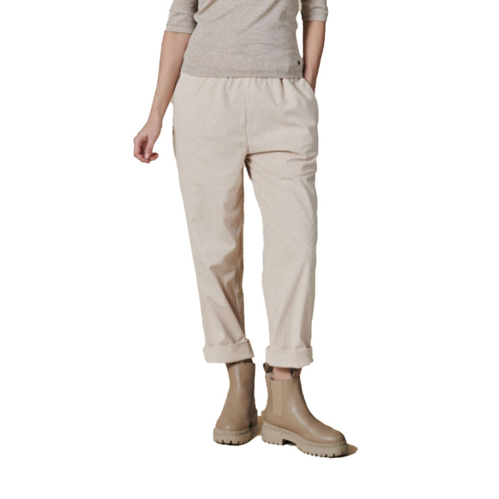 Zhrill Damen Cordhose ZHPIA CORD OFF WHITE