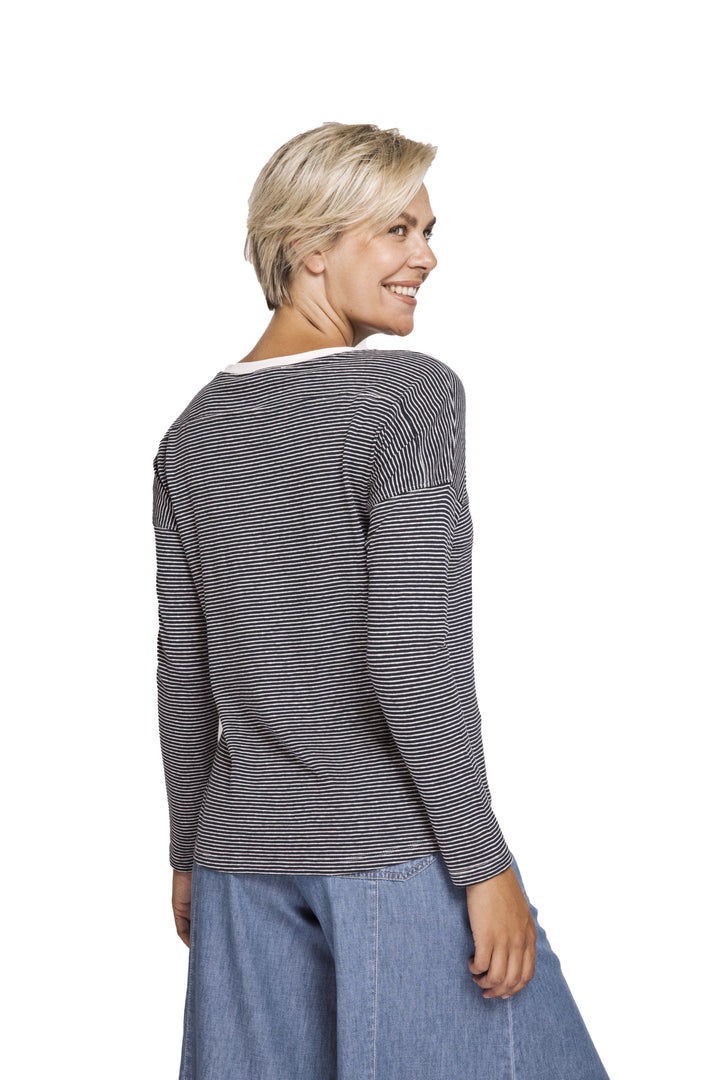 Zhrill Damen T-Shirt ZHRAHEL LS – off white