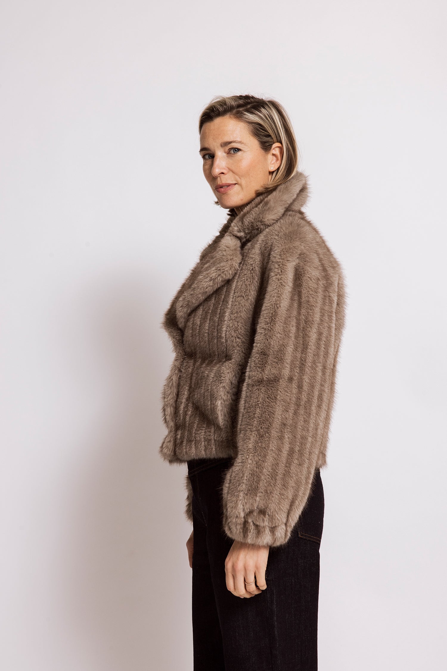 Zhrill Damen Jacke ZHCHARLA - taupe