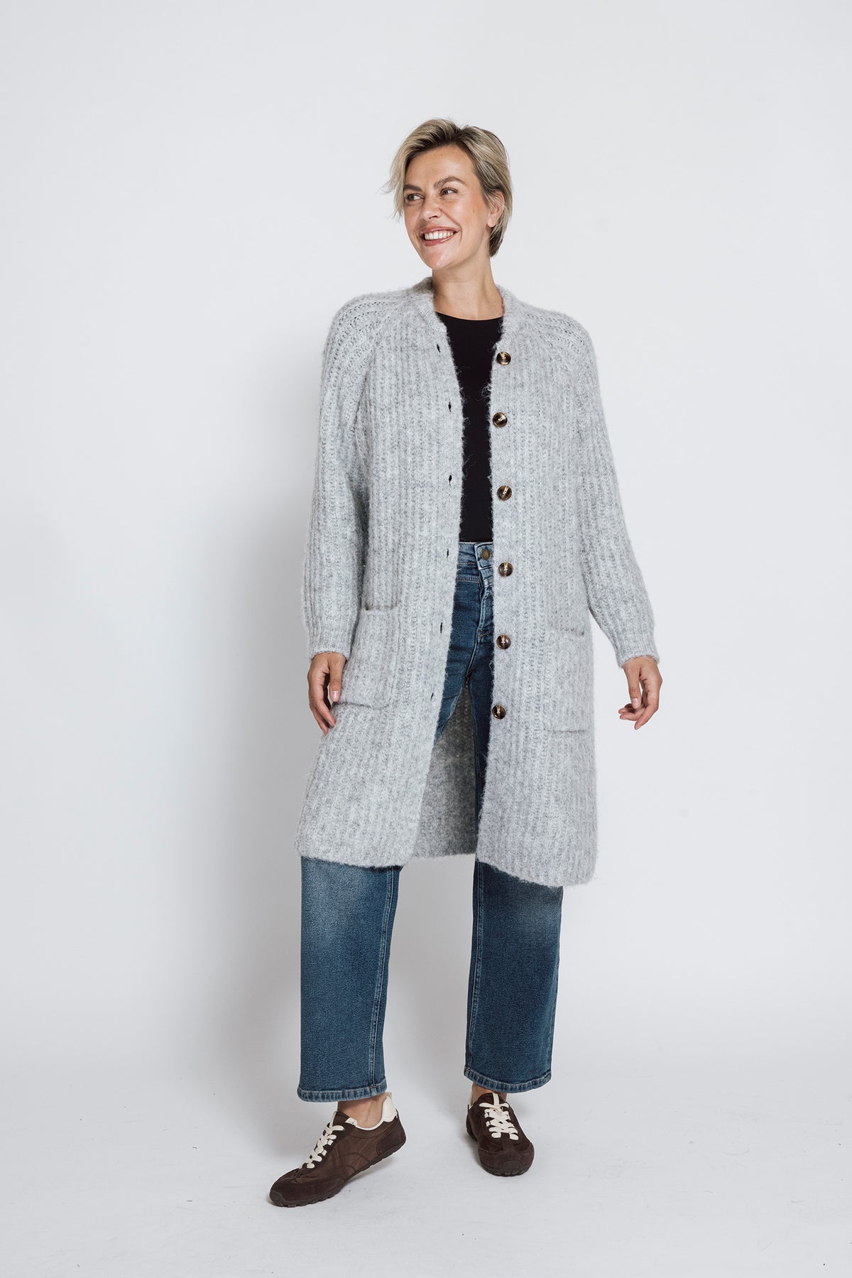 Zhrill Damen Strickjacke ZHCORINNA LONG