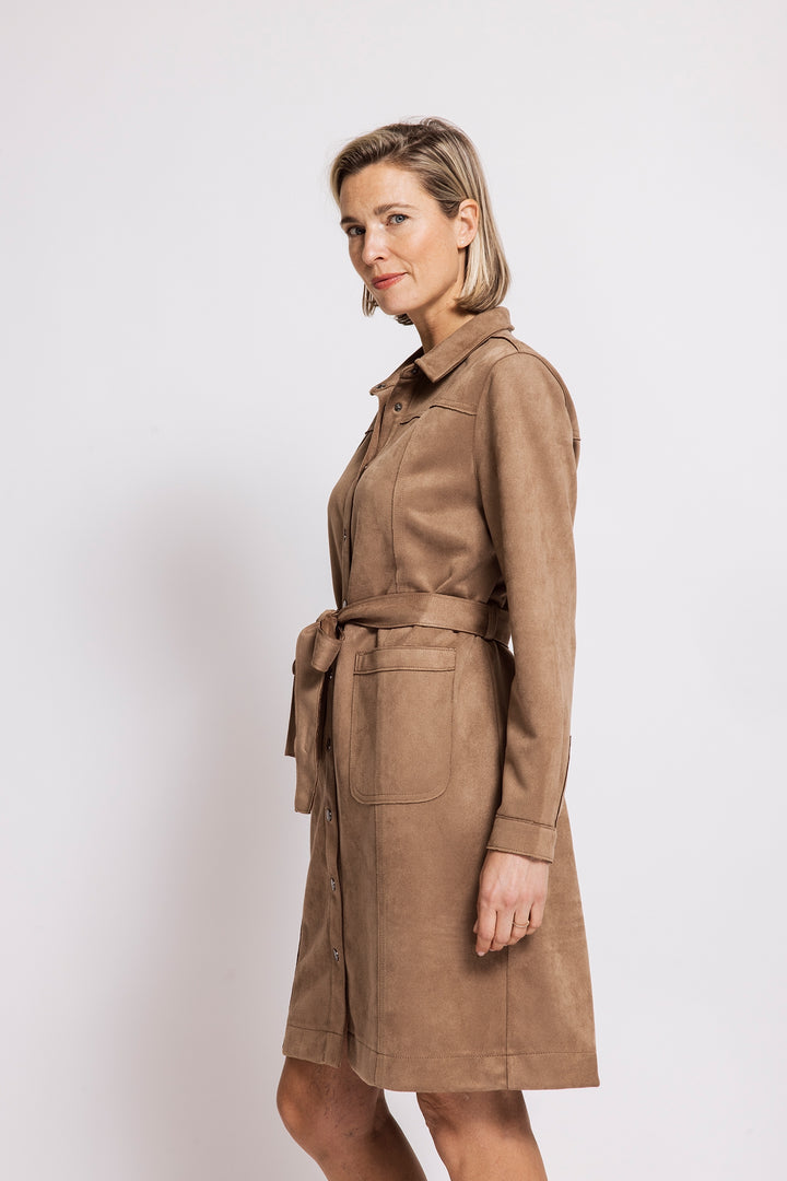 Zhrill Damen Kleid ZHADENI – brown