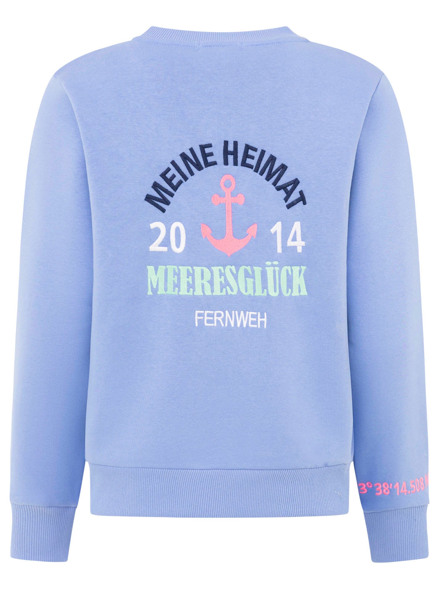 Zwillingsherz Damen Sweatbomberjacke "Meine Heimat"