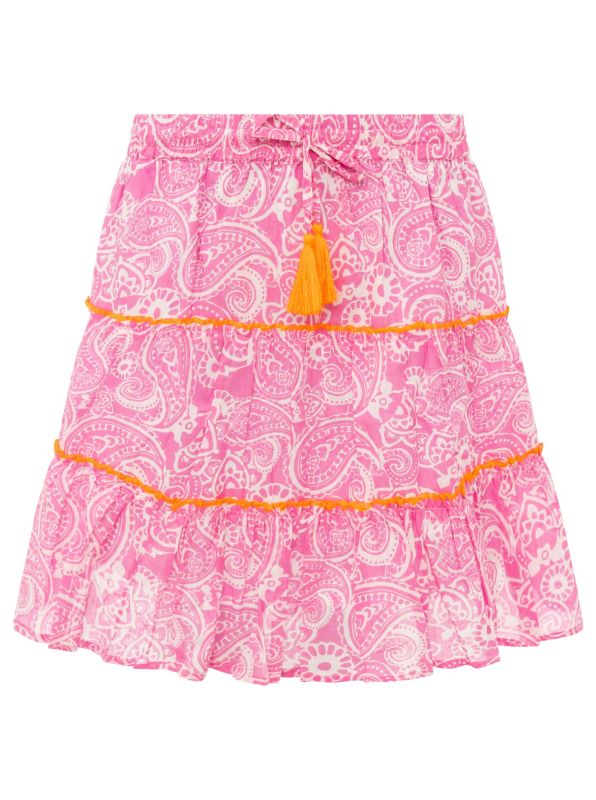 Zwillingsherz Damen Minirock "Paisley"