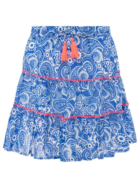 Zwillingsherz Damen Minirock "Paisley"