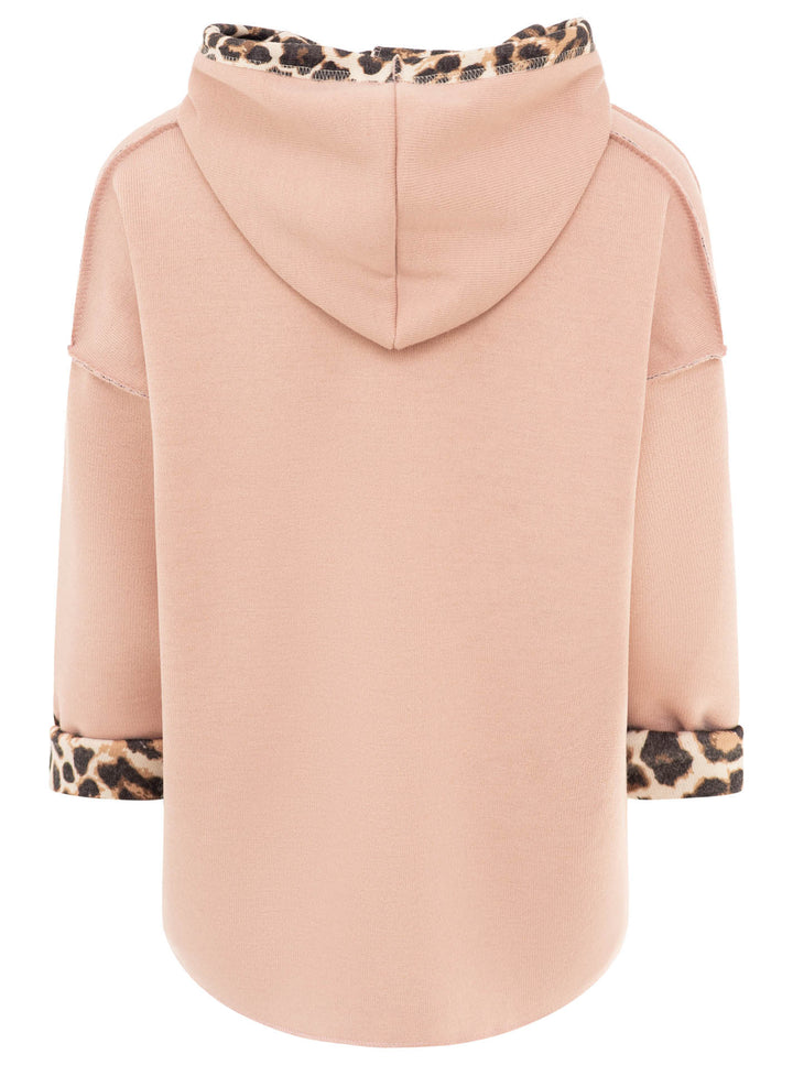Zwillingsherz Damen Pullover Doubleface "Leo & Uni"