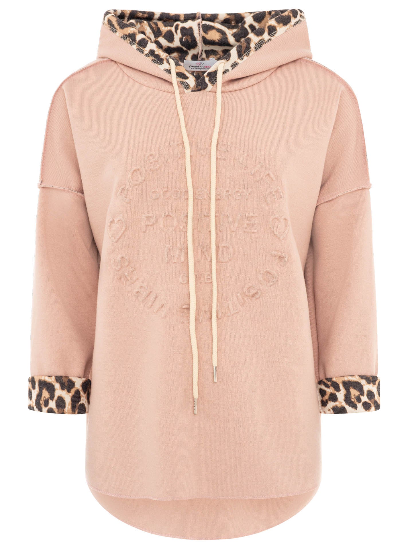 Zwillingsherz Damen Pullover Doubleface "Leo & Uni"