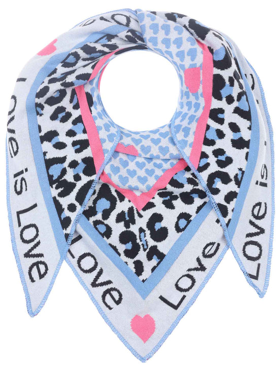 Zwillingsherz Damen Dreieckstuch "Leo & Love II"