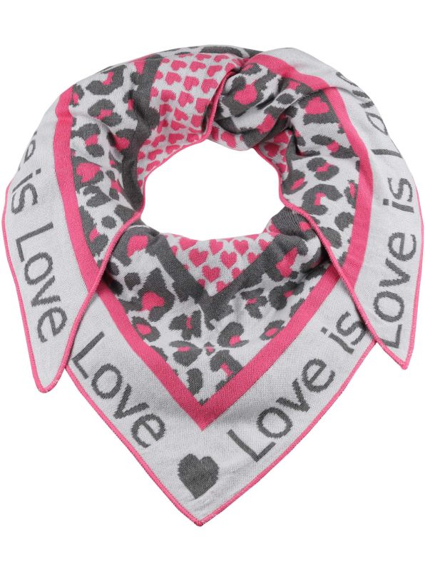 Zwillingsherz Damen Dreieckstuch "Leo & Love II"