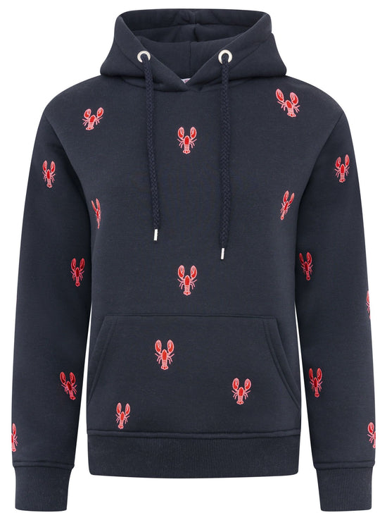 Zwillingsherz Damen Hoodie "Hummer all over"