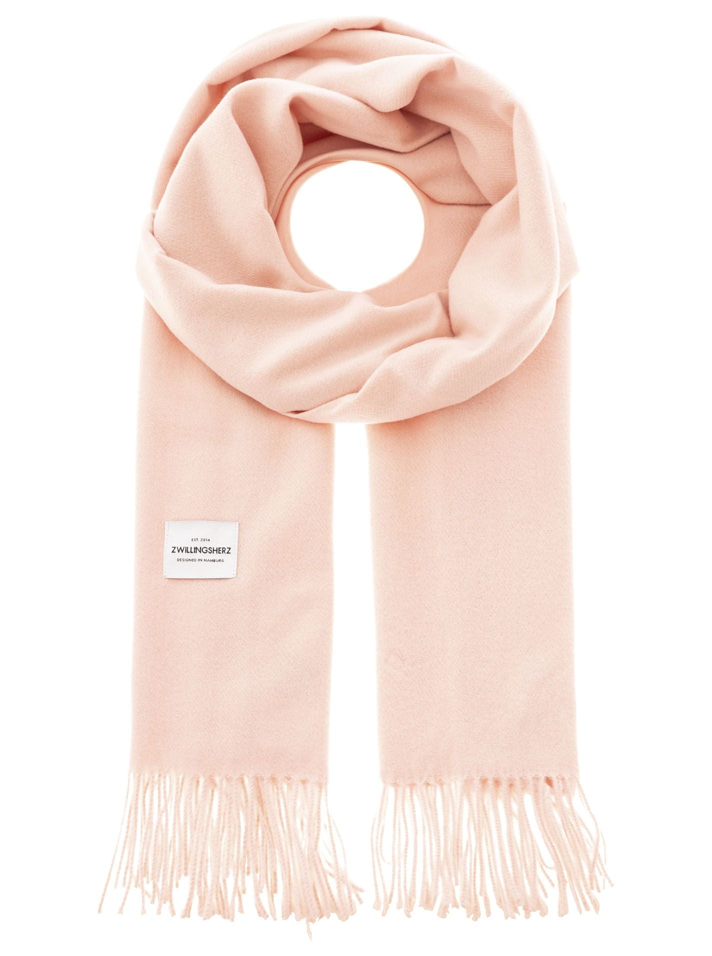 Zwillingsherz Damen Schal "Uni & Franse"