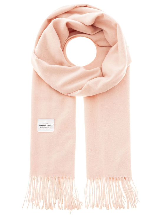 Zwillingsherz Damen Schal "Uni & Franse"