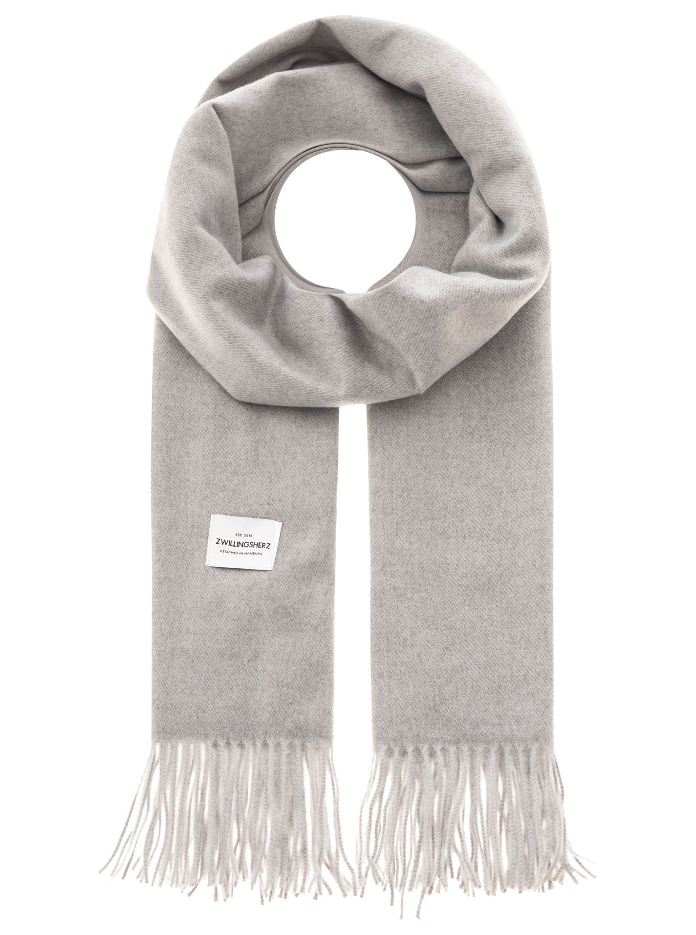 Zwillingsherz Damen Schal "Uni & Franse"