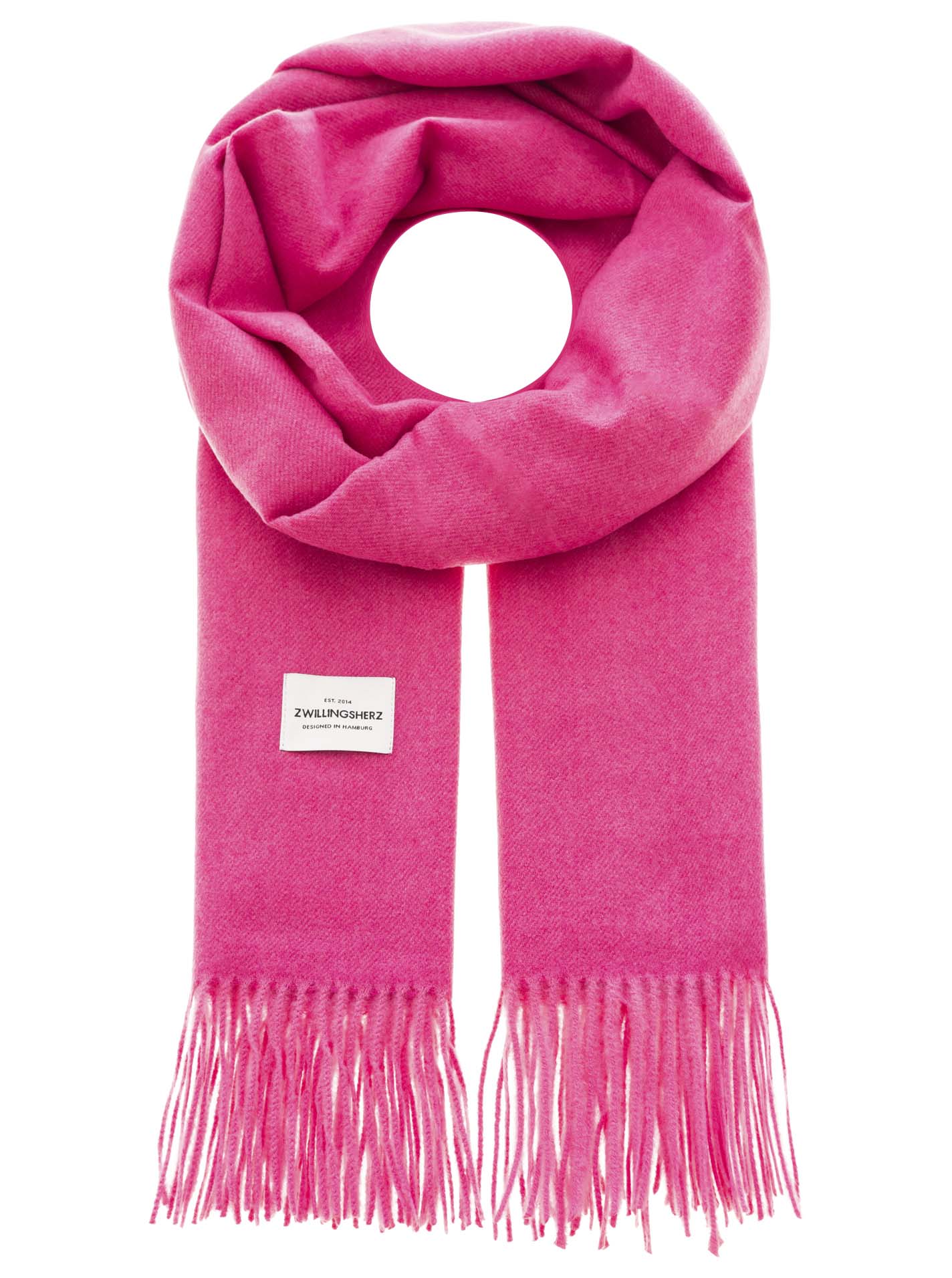 Zwillingsherz Damen Schal "Uni & Franse"