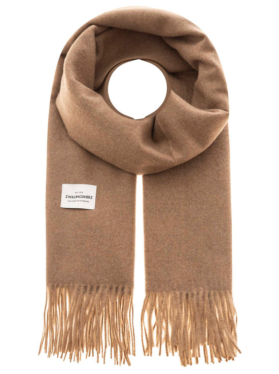 Zwillingsherz Damen Schal "Uni & Franse"