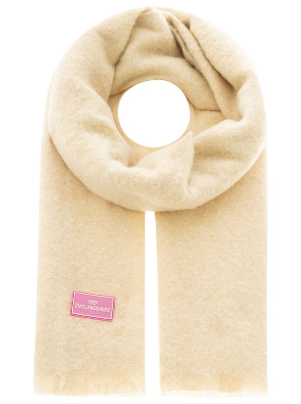 Zwillingsherz Damen Schal "Flauschig"