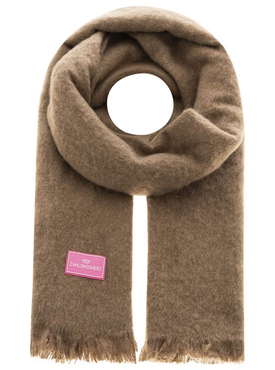 Zwillingsherz Damen Schal "Flauschig"