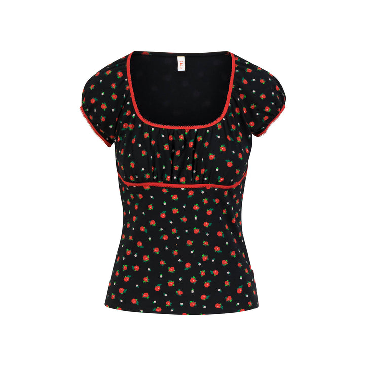 Blutsgeschwister Damen T-Shirt Blumento Ferde viva la rosa