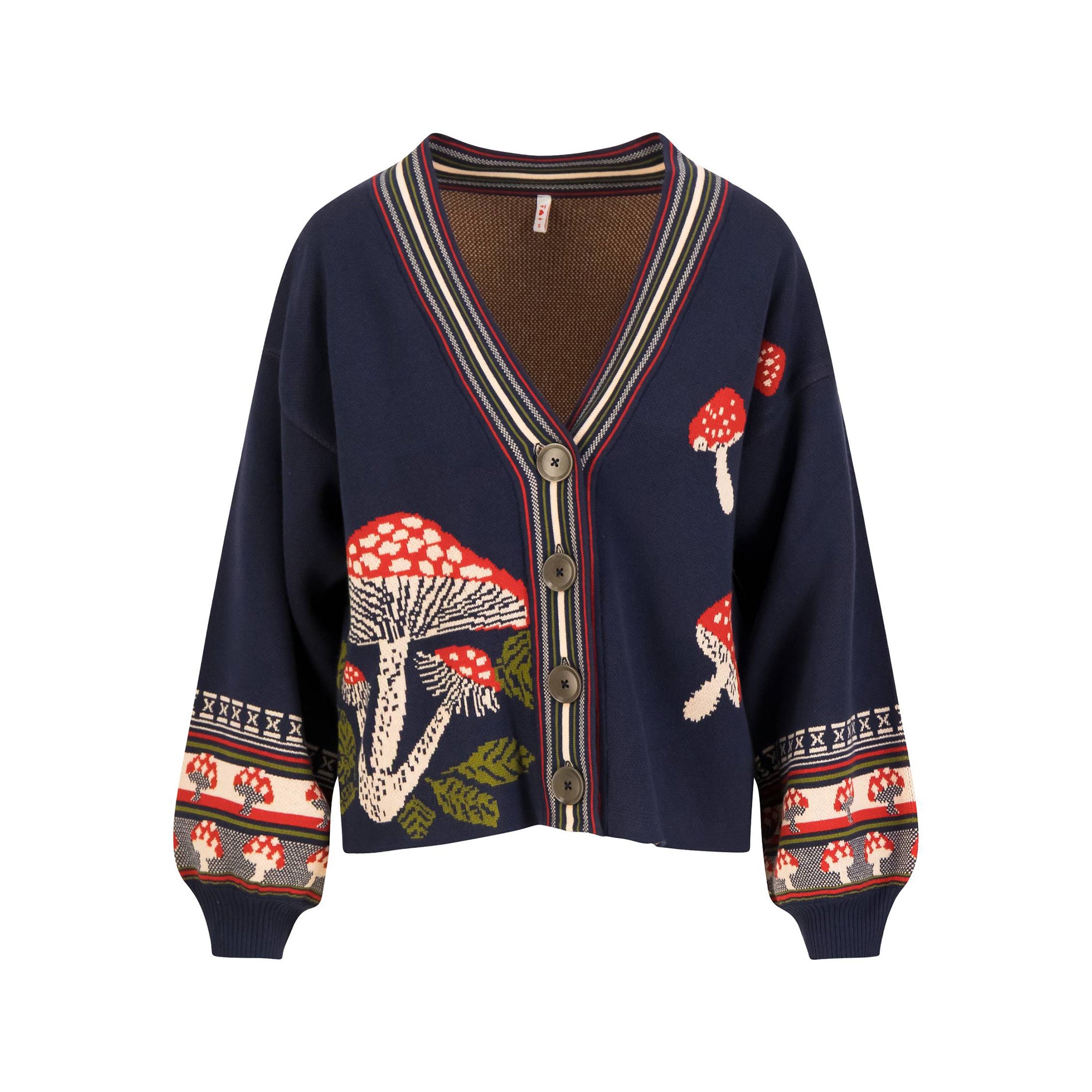 Blutsgeschwister Damen Strickjacke Charming Storyteller