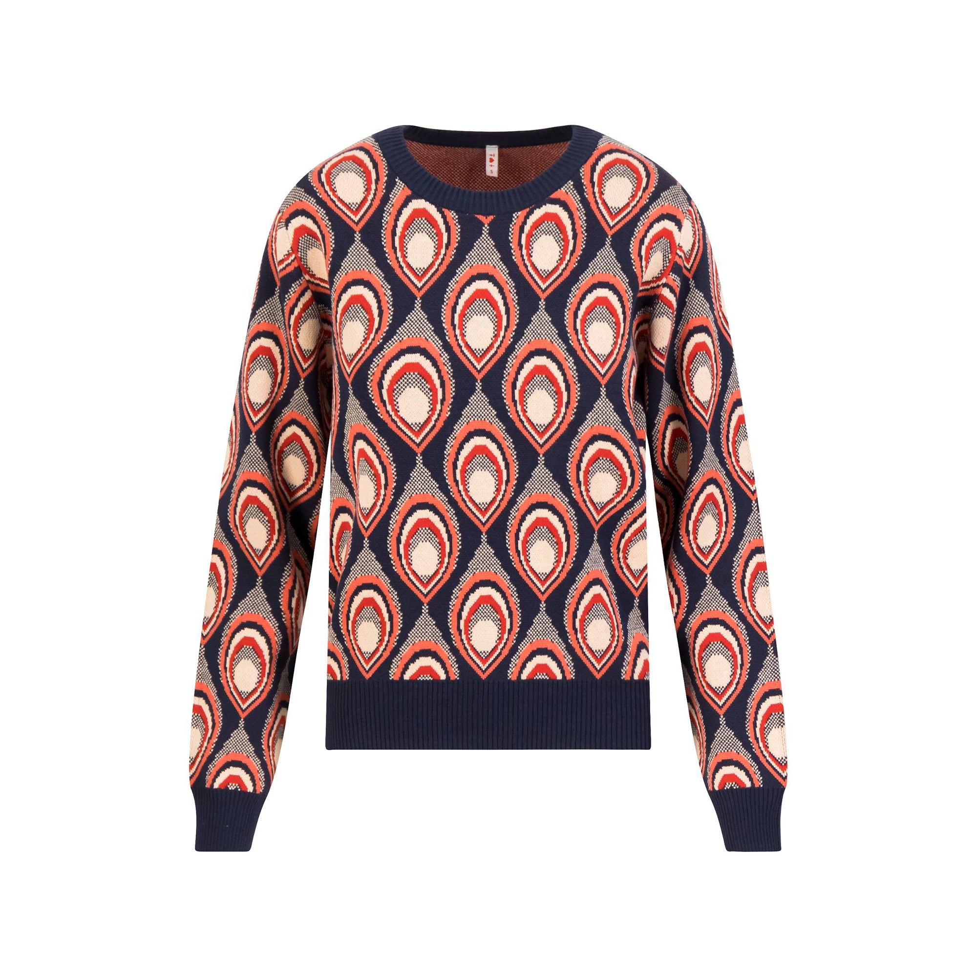 Blutsgeschwister Damen Pullover Cosy Storyteller bubble light