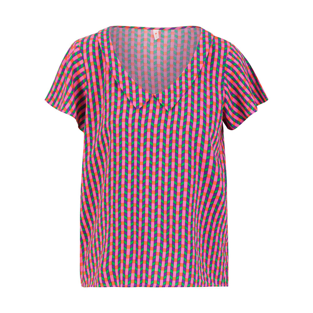 Blutsgeschwister Damen Blusenshirt Feed the Birds interlaced colors