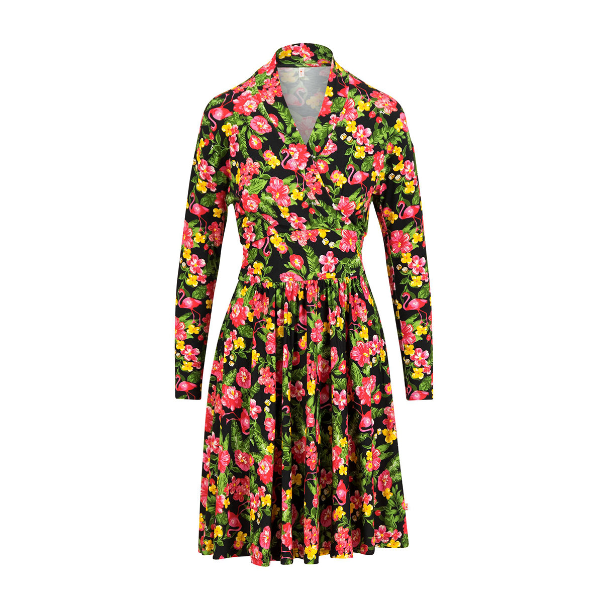 Blutsgeschwister Damen Midi-Kleid La Vie est Belle lovely pokerface