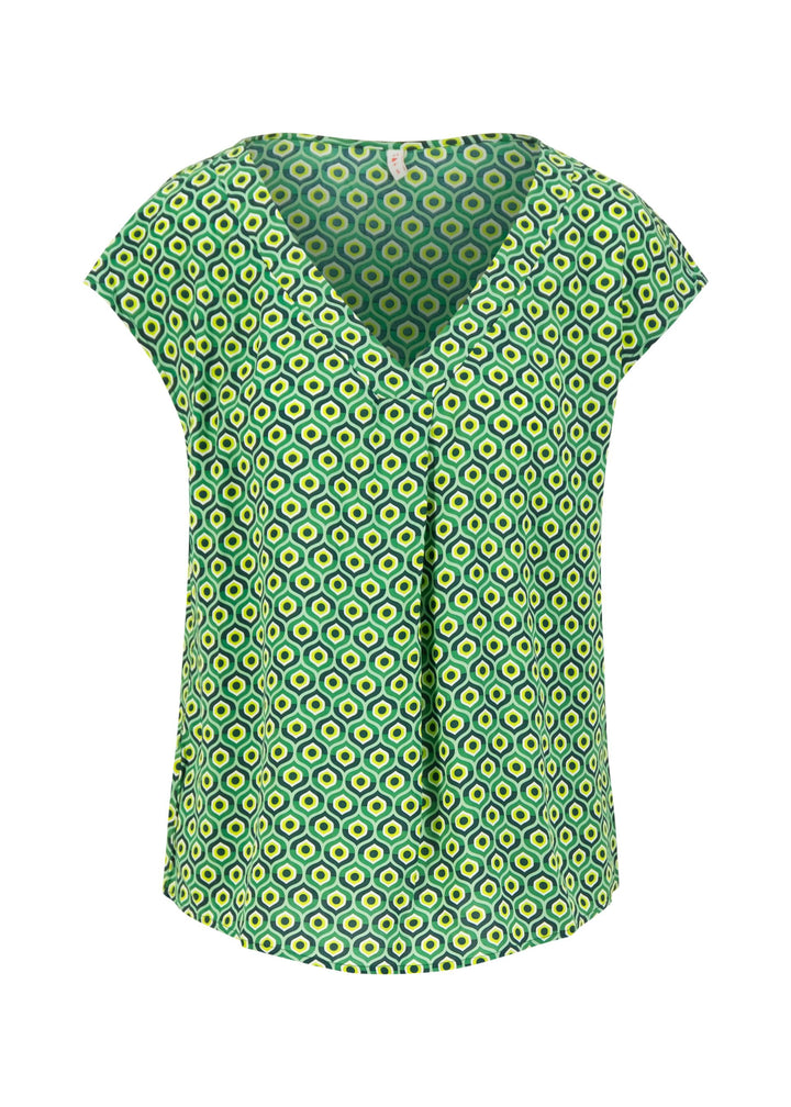 Blutsgeschwister Damen Blusenshirt Liberty Maniac leaf of love shanti