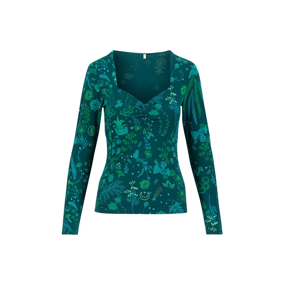Blutsgeschwister Damen Langarm-Shirt Princess Dream magical night walk