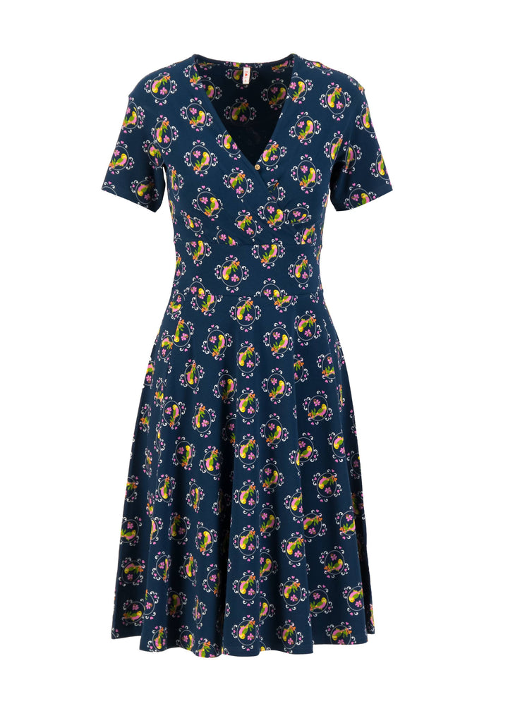 Blutsgeschwister Damen Kleider Shalala Tralala Spring birdie pieps